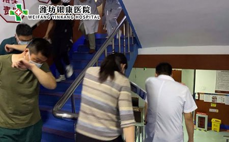 2021火災演練_濰坊銀康醫院